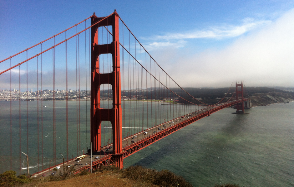 Golden Gate Bridge in San Francisco